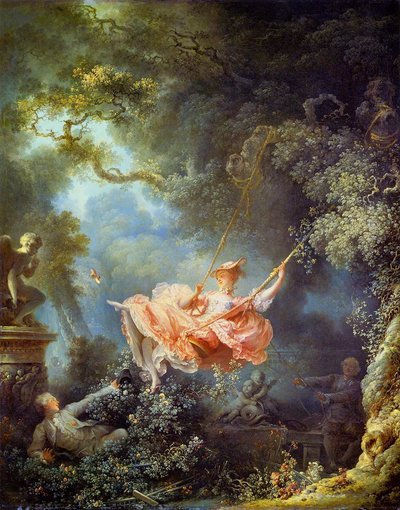El columpio de Jean Honore Fragonard